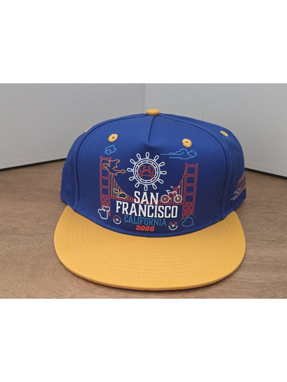 Pokémon Center San Francisco 2026 Exclusive Snapback Hat Cap Adult One Size NWT